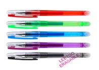 Transparante Plastic Penholder 5 de Uitwisbare Pennen van KleurenFriction