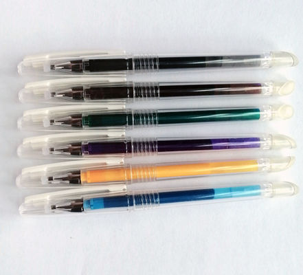 Niet-toxische de Wrijvingbal Pen With Soft Grip van de Gelinkt