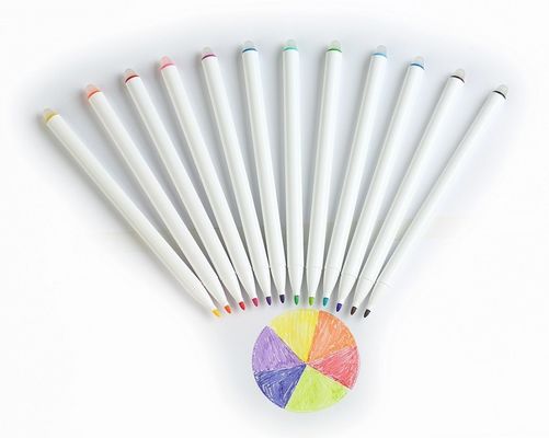Multikleuren 0,5 0.7mm Uitwisbare Tellers van de Uiteindewrijving voor Jonge geitjes