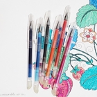 Wrijving Kleurrijk Helder Uitwisbaar Pen Ink Disappear