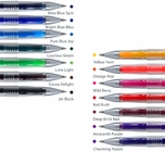 De fijne Punt Geassorteerde Pen van het de Wrijvinggel van de Kleuren Thermo Gevoelige Inkt