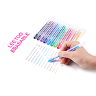 20 kleuren Vlotte het Schrijven 0.7mm Hitte Uitwisbare Inktpennen