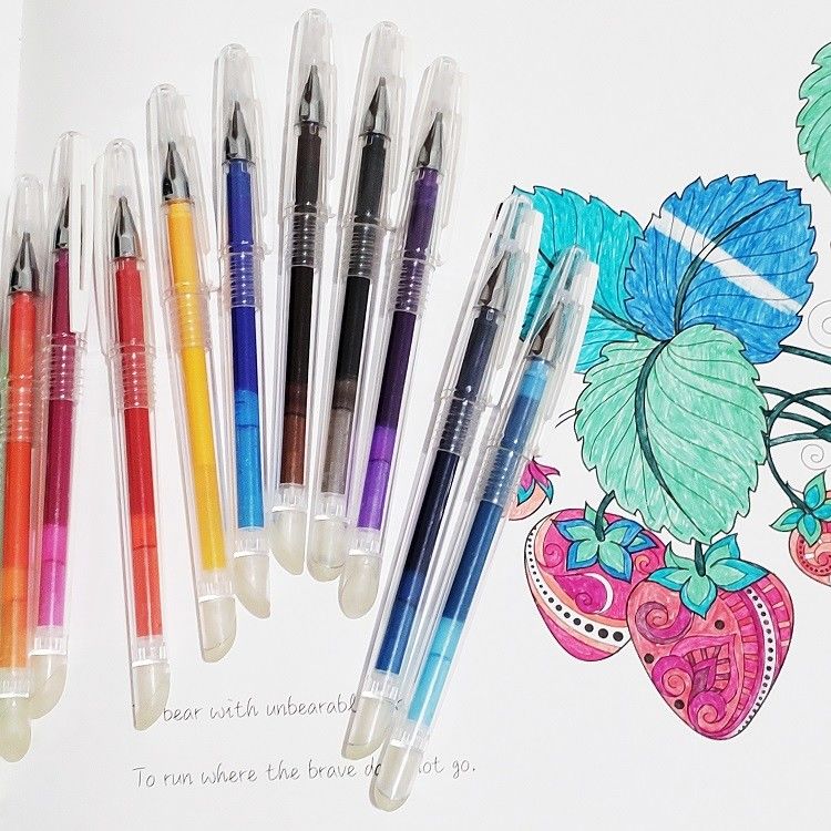 20 kleuren Thermo Gevoelige Inkt 0.7mm Wrijvingballpoint